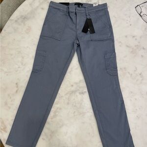 NWT Banana Republic Sloan Stretch Chino, size 6, slate blue